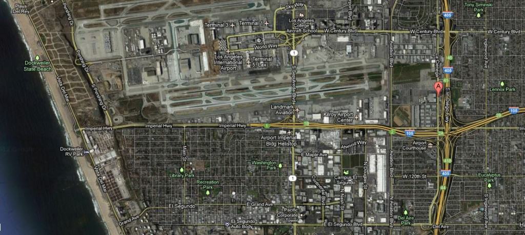 11014 S La Cienega, LA, CA Map